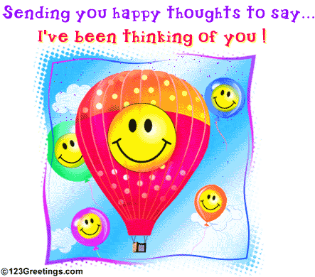 Happy Thoughts To Say...